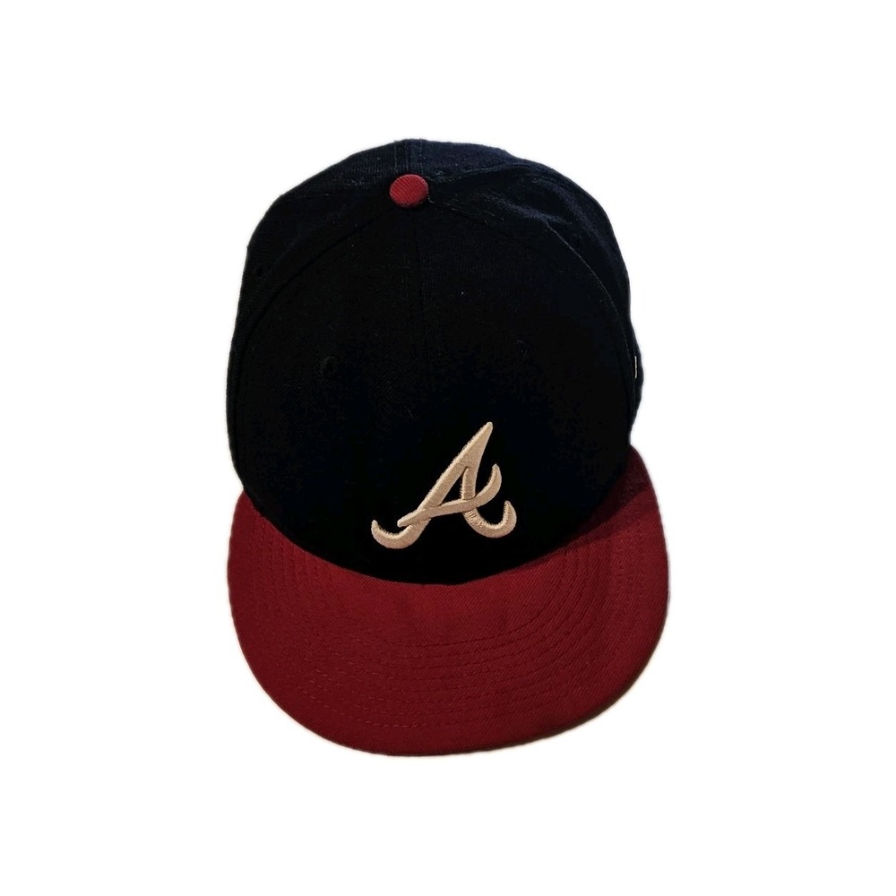 Atlanta Braves New Era Genuine Merchandise Ball Cap SZ 7 5/8 60.6cm